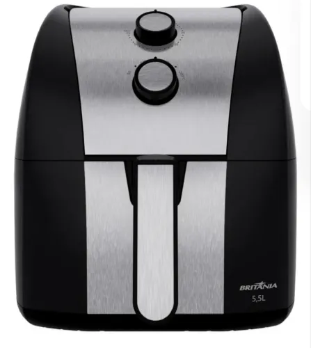 Air Fryer Britânia 5,5L Antiaderente Gold 1500W BFR51