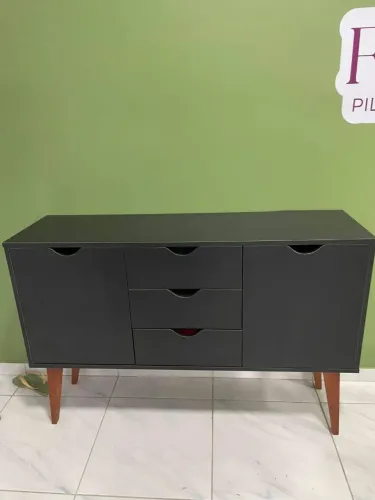 Aparador Preto Moderno