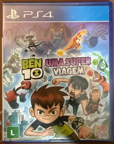 Vende-se Jogo de PS4 -BEN 10 Uma Super Viagem