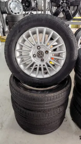 RODA 14 VOLKS GOL UP COM PNEUS