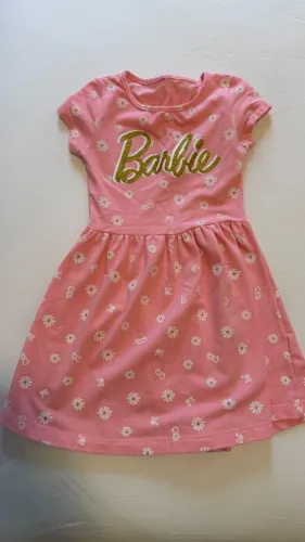 vestido barbie rosa 4 anos
