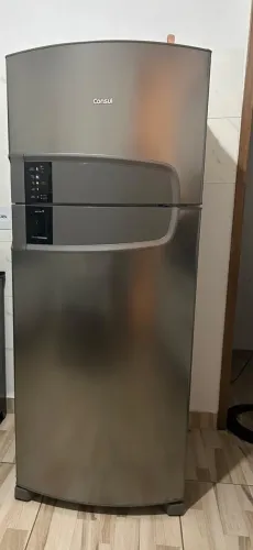 Geladeira consul frost free 405 litros inox