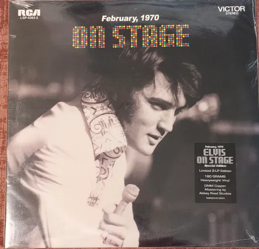 ELVIS PRESLEY 2LP - ON STAGE (FTD)(FEBRUARY, 1970) ?