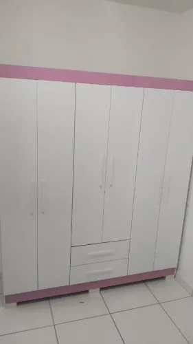 Guarda roupa casal 6 portas