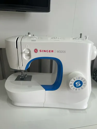 Máquina de costura da singer
