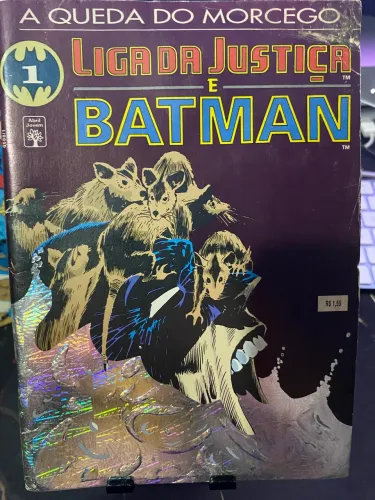 Liga da justiça e Batman- lote de 5 HQs