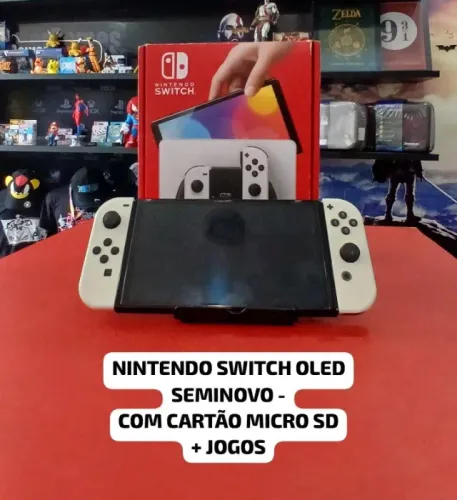 NINTENDO SWITCH OLED SEMINOVO