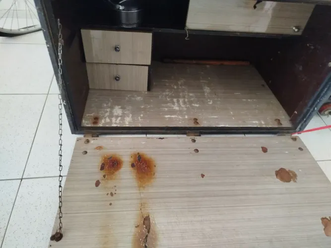 Caixa de cozinha pra caminhao