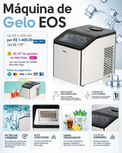 Máquina de gelo 