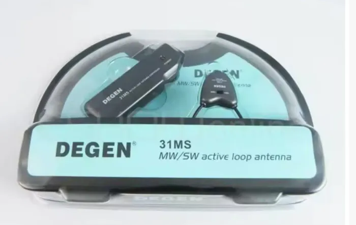 Antena Loop Degen ativo completa interna e externa