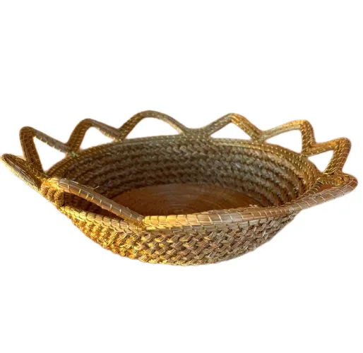 Centro Mesa Capim Dourado 35x35