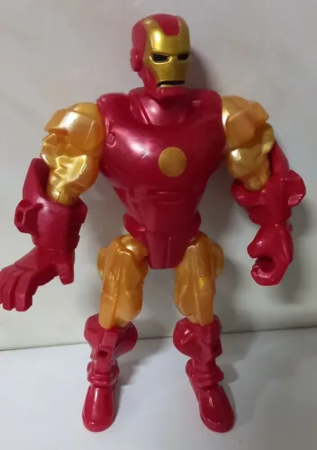Boneco Homem de Ferro Marvel Super Hero Mashers Hasbro