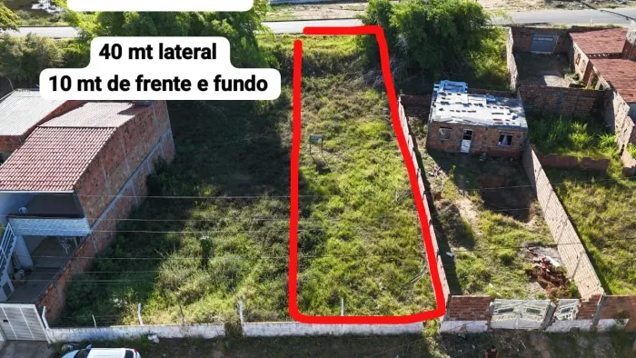 TERRENO EM CABUÇU 400 MT²