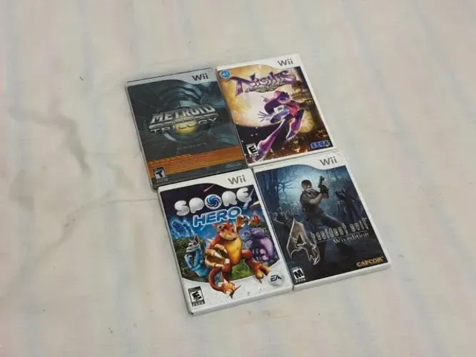 Jogos de Nintendo Wii Originais Completos (descrição)