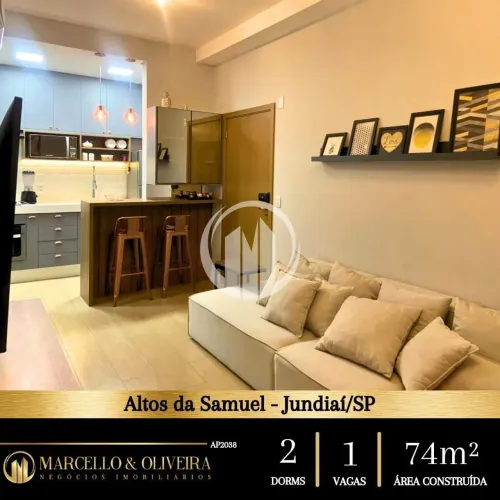 Apartamento com 2 dormitórios - Condomínio Altos da Samuel Martins- Jardim do La