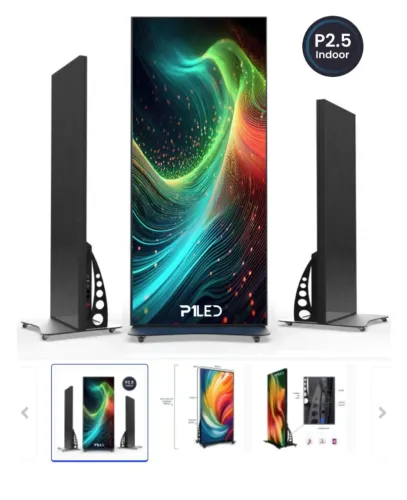 Totem Painel de LED P2.5 Indoor: Conectividade e Versatilidade na Comunicação Visual