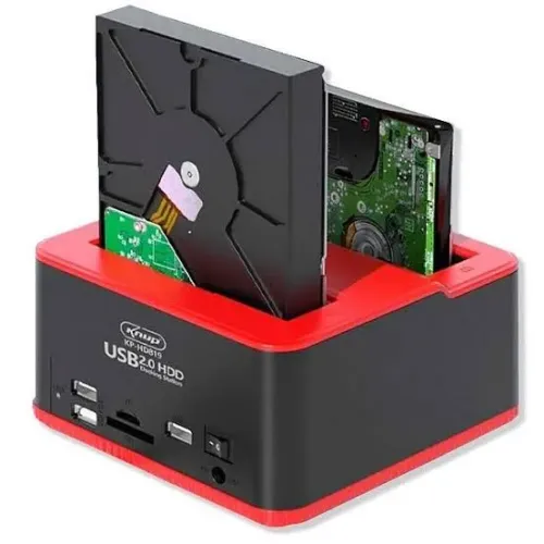 Docking Station USB 2.0 para HD SATA Knup HD819 - Gtech