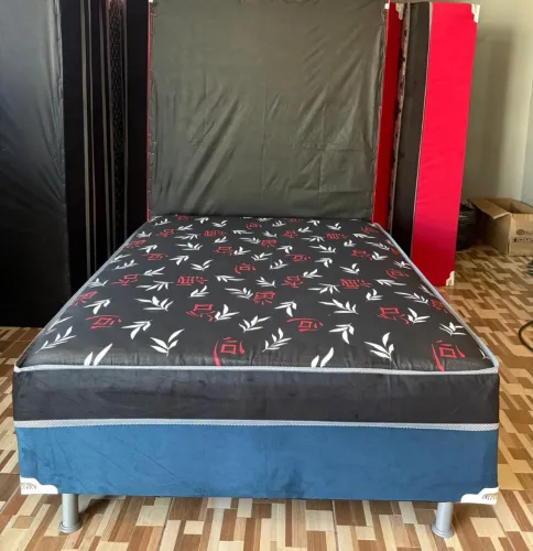 Camas de molas ensacadas de casal 20 Centímetros de espuma na promoção com entrega grátis