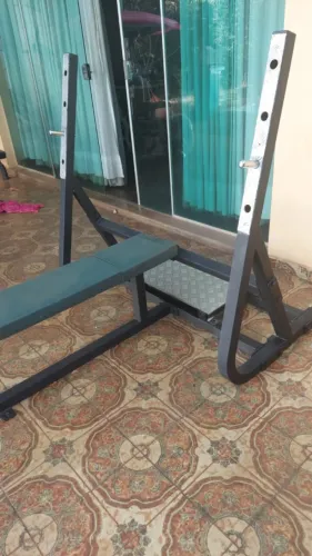 4 bancos de musculacao Supino, Utilitario, Alongamento e Abdominal