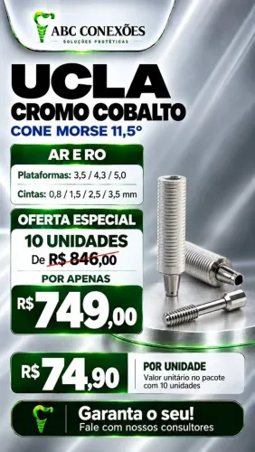 Combo 10 Ucla Cromo Cobalto 11.5 Ar CM