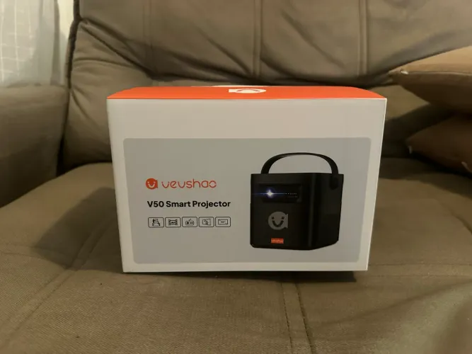 Projetor Byintek V50 Dlp Full Hd Bateria 15000mah
