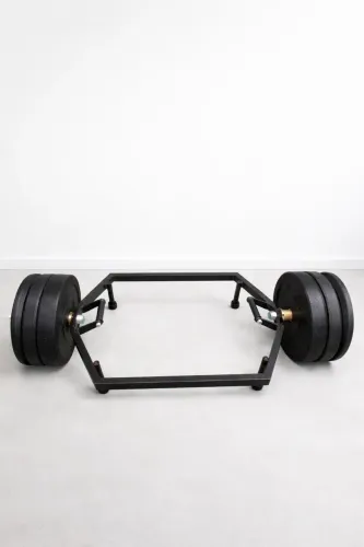 Musculação barra hexagonal 