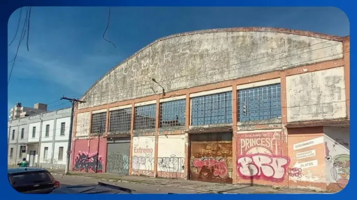 GALPÃO - Rua Dr. Amarante, 733, Pelotas/RS, Área de terreno de 2.707,32m² - Pelotas/RS