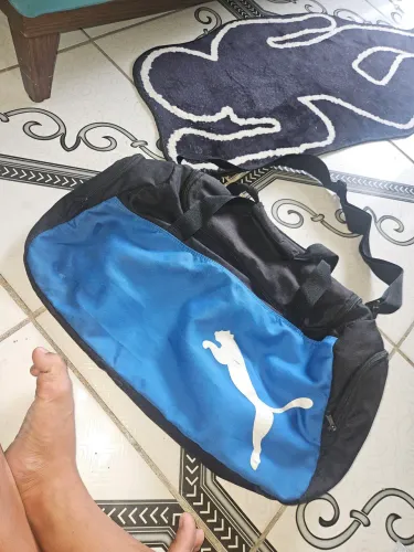 Mala De Viagem Puma Azul Pro Bag Training Azul