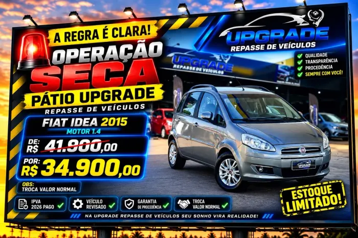 Fiat Idea Attractive 1.4 Fire Flex 8V 5P 2015