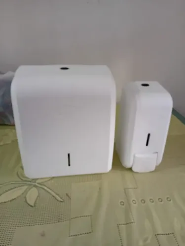 Dispenser de Papel Toalha e Sabonete Líquido