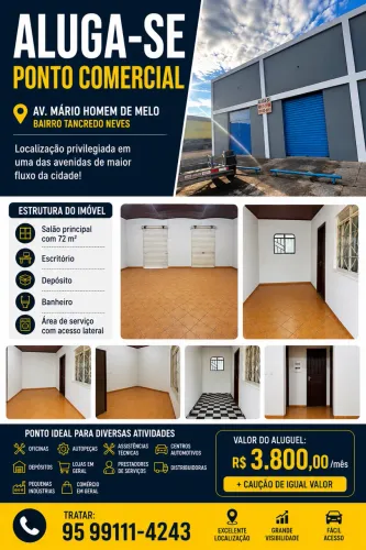 Aluguel de ponto Comercial Avenida Mário Homem de Melo