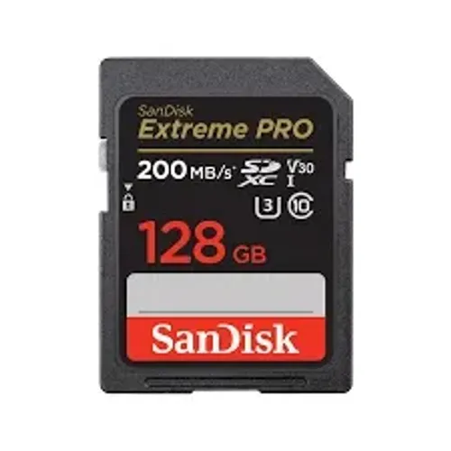 Cartão de memória extreme pro SanDisk SDSDXXD-128G Extreme Pro 128GB
