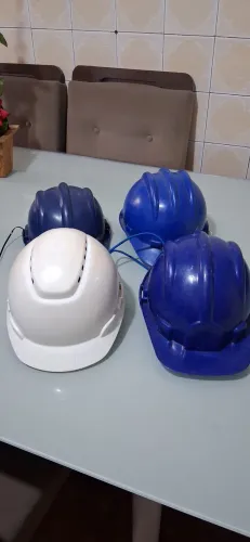 Lote 4 capacete de segurança