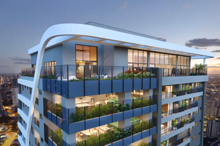 Apartamento com 106 m2, 3 Suítes, com varanda gourmet, entre os Pq Areiao e Vaca Brava.