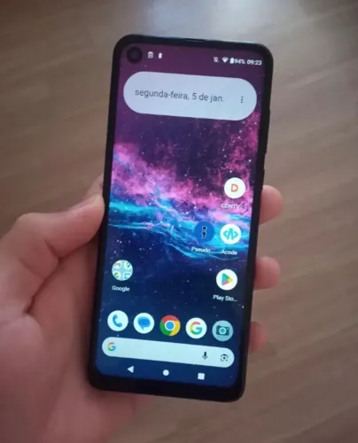 Moto One action 128 Gb NFC(Aceito cartão)