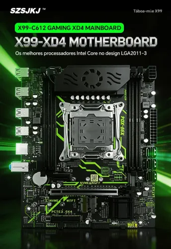 Kit Gamer Intel Xeon E5-2682 v4 + X99-XD4
