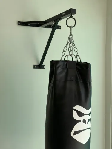 Saco de Pancada com Suporte de Parede