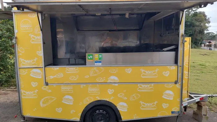 Trailer food truck