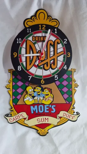 Relógio Duff simpsons 