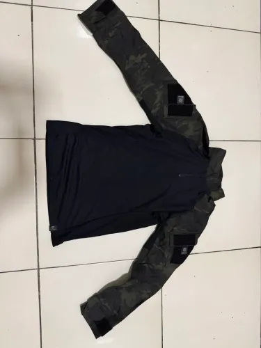 Combat Shirt Masculina Camuflada Multicam Black | Bélica