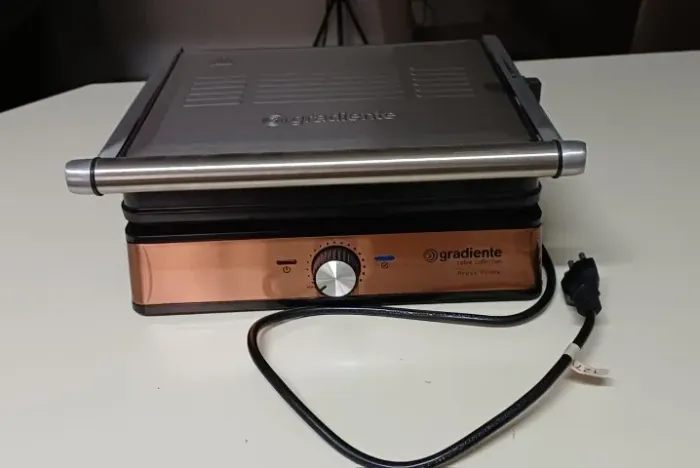 Grill Elétrico Press Prime Cobre Collection  Gradiente