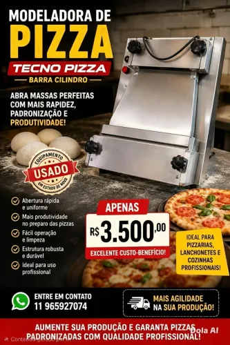 Modelador de pizza