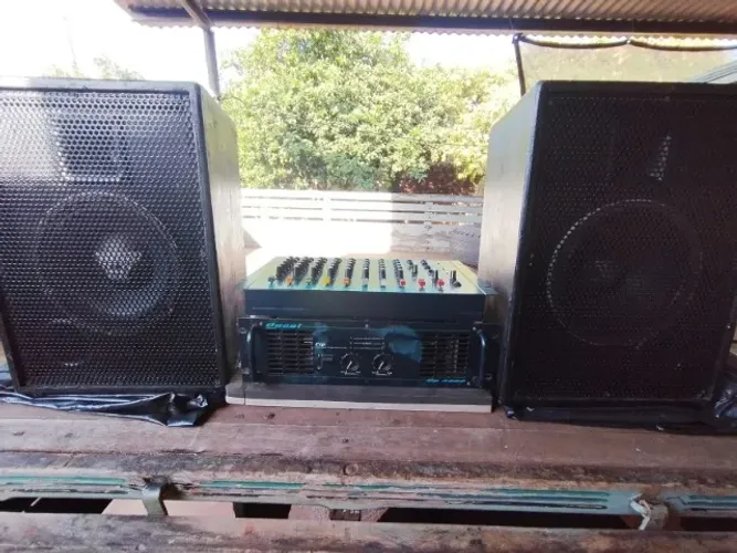 Equipamento de som - Caixa de som Passiva - Potencia