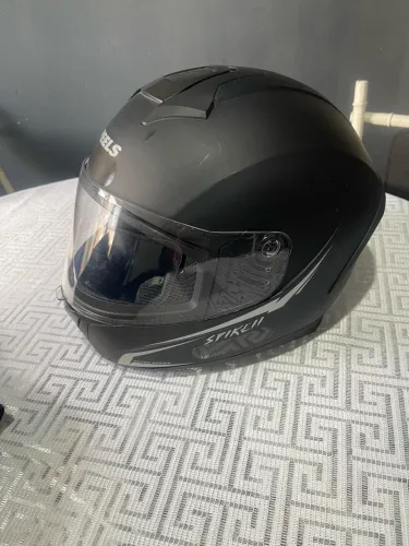 Capacete moto Peels Spike II Preto Fosco 56 - Nunca Caiu ou Sofreu Impactos