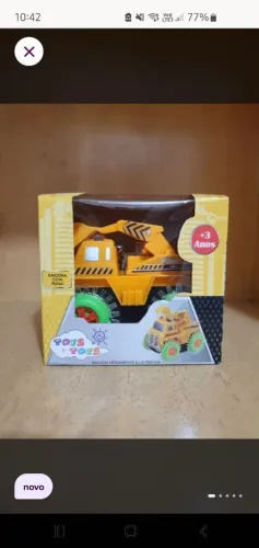 Carro bate e volta NOVO