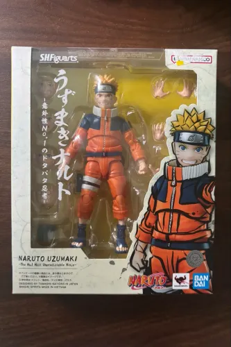 Naruto Uzumaki clássico S.H Figuarts em perfeito estado
