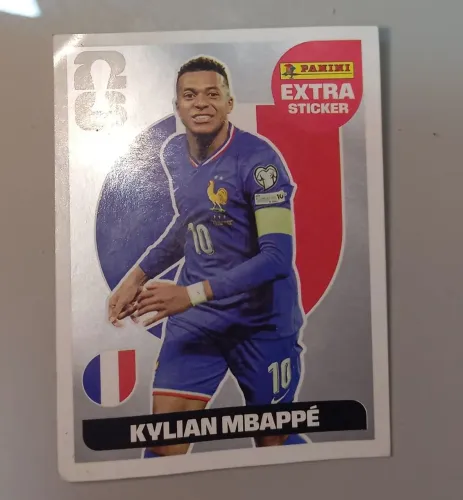 Figurinha legend mbappé prata