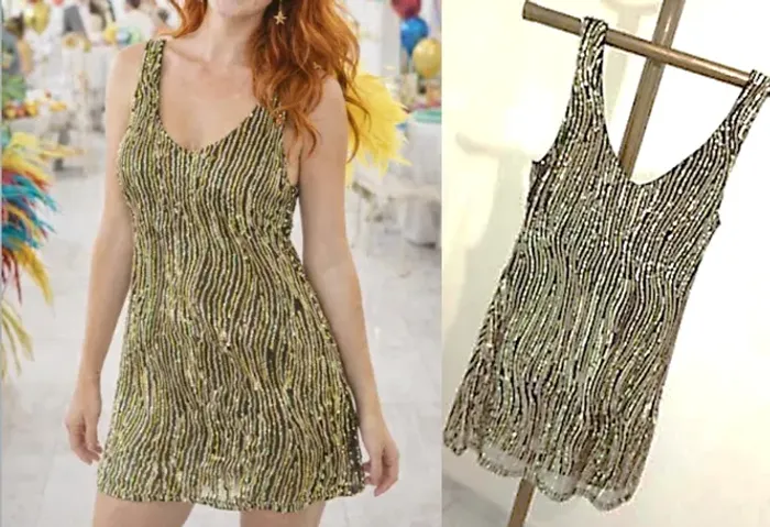 VESTIDA PARA BRILHAR - PAETÊ