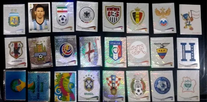 Figurinhas do Álbum Copa do Mundo 2014