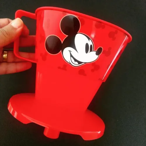 Suporte Porta filtro de café Plasutil Mickey